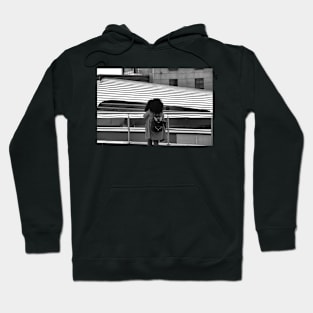 Street and urban photograph of Birmingham uk (Black and White) Hoodie